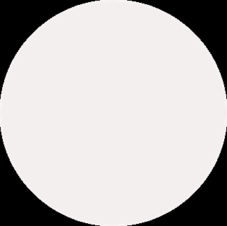 Glacier White Corian Pyöreä 4 mm