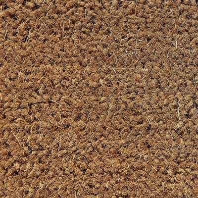 Beige kookosmatto tarvittujen mittojen mukaan