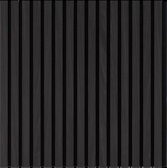 Akustiikkapaneeli - Musta tammi 60 x 240 cm  (käsittelemätön viilu) - saatavilla maaliskuusta; näytteitä varastossa