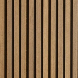 Akustiikkapaneeli - Luonnollinen öljytty pähkinäviilu 60 x 240 cm