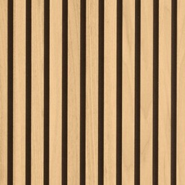 Akustiikkapaneeli - Luonnollinen öljytty tammiviilu 60 x 240 cm