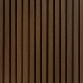Akustiikkapaneeli - Käsittelemätön savustettu tammiviilu 60 x 240 cm