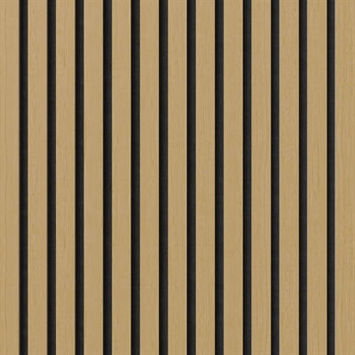 Paloturvallinen akustiikkapaneeli - Tammiviilu 60 x 248 cm
