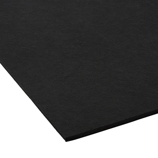 Polyesteri-huopa akustiikan parantamiseen - Musta 60 x 240 cm