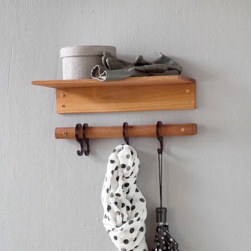 Neon Living -eteissarja 40 cm - saksanpähkinä/musta