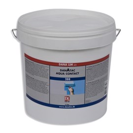 Aqua Contact 288 -liima laminaatille/linoleumille, 1 l